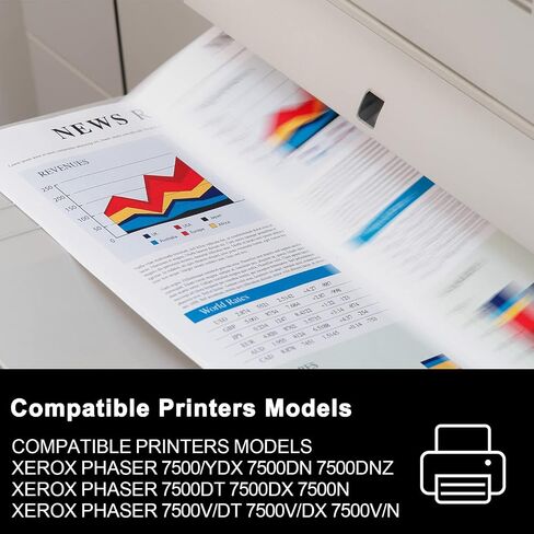 115R00061 Fuser Unit, 110V, 100000 Yield, for Xerox Phaser 7500/YDX, 7500DN, 7500DNZ, 7500DT, 7500DX, 7500N, 7500V/DT, 7500V/DX, 7500V/N Printer in Saudi Arabia