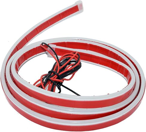 شريط إضاءة لغطاء السيارة من ANKIA، مسح ديناميكي، ضوء أبيض 71 بوصة/180 سم، شريط إضاءة LED خارجي للسيارة، أضواء شريط LED مرنة للسيارة أثناء النهار والجري للسيارات وسيارات الدفع الرباعي والشاحنات in Kuwait