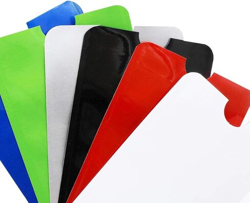 JUMISEE (60 حزمة) أكمام حجب RFID ثلاثية الأبعاد، حامل للبطاقات، محفظة مضادة للسرقة، حافظة حماية لبطاقات الائتمان، حافظة آمنة لمنع سرقة الهوية in Kuwait