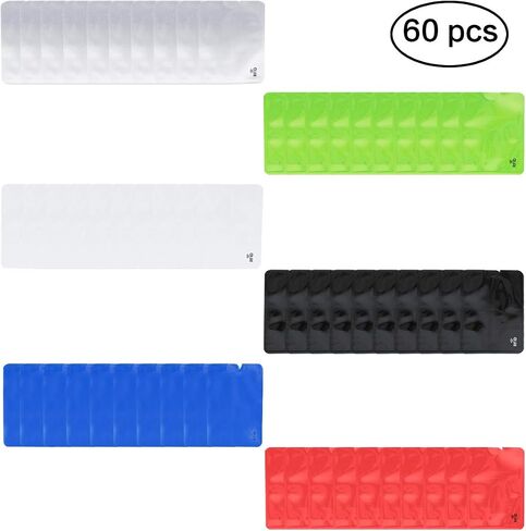 JUMISEE (60 حزمة) أكمام حجب RFID ثلاثية الأبعاد، حامل للبطاقات، محفظة مضادة للسرقة، حافظة حماية لبطاقات الائتمان، حافظة آمنة لمنع سرقة الهوية in Kuwait