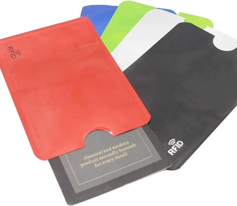 JUMISEE (60 حزمة) أكمام حجب RFID ثلاثية الأبعاد، حامل للبطاقات، محفظة مضادة للسرقة، حافظة حماية لبطاقات الائتمان، حافظة آمنة لمنع سرقة الهوية in Kuwait