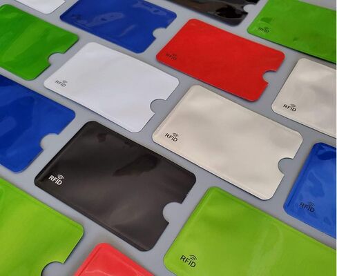 JUMISEE (60 حزمة) أكمام حجب RFID ثلاثية الأبعاد، حامل للبطاقات، محفظة مضادة للسرقة، حافظة حماية لبطاقات الائتمان، حافظة آمنة لمنع سرقة الهوية in Kuwait