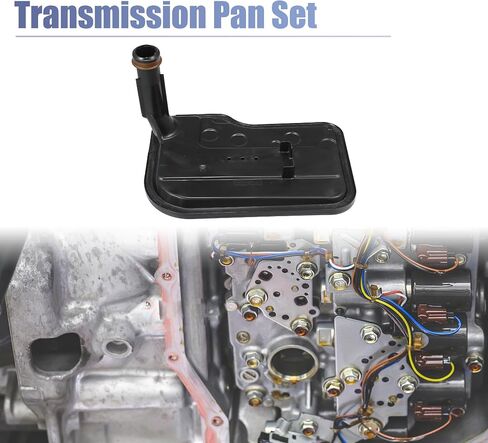 X AUTOHAUX 1 Set 24236933 24224781 Transmission Filter Oil Pan Gasket Kit for Chevrolet Silverado 1500 2008-2016 TF289 in Saudi Arabia