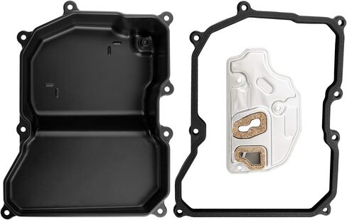 BOXI 09G321361A مقلاة زيت ناقل الحركة الأوتوماتيكي مع حشية ومجموعة فلتر متوافقة مع Volkswagen Beetle CC لجيتا جولف لباسات/استبدال 09G325429A 09G321370 in Saudi Arabia