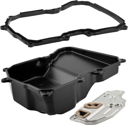 BOXI 09G321361A مقلاة زيت ناقل الحركة الأوتوماتيكي مع حشية ومجموعة فلتر متوافقة مع Volkswagen Beetle CC لجيتا جولف لباسات/استبدال 09G325429A 09G321370 in Saudi Arabia