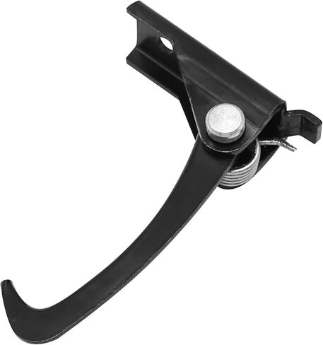 Hood Safety Catch Hook Replacement for Wrangler JK 3.6L 3.8L 2007-2018 Replace# 55395654AA (Black) in Saudi Arabia