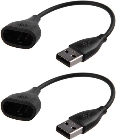 متوافق مع شاحن Fit-bit One، سلك كابل شحن USB بديل لـ Fit bit One (عبوة من 2) in Kuwait