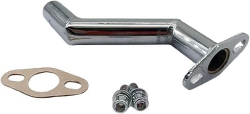 32-40 مللي متر مشعب مدخل إزاحة قصير فضي مع حشية بديلة لـ 49cc 60cc 66cc 80cc بمحركات دراجة دراجة المكربن in Kuwait