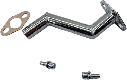 32-40 مللي متر مشعب مدخل إزاحة قصير فضي مع حشية بديلة لـ 49cc 60cc 66cc 80cc بمحركات دراجة دراجة المكربن in Kuwait