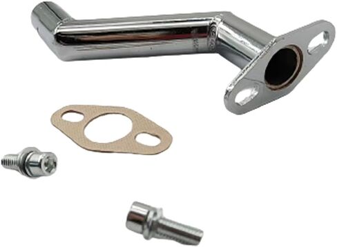 32-40 مللي متر مشعب مدخل إزاحة قصير فضي مع حشية بديلة لـ 49cc 60cc 66cc 80cc بمحركات دراجة دراجة المكربن in Kuwait