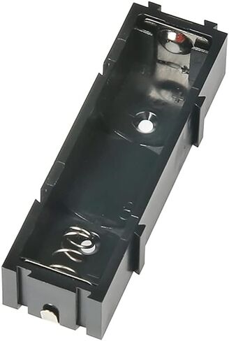 10-Pack AAA Battery Holder, Flexible 1-Slot, Interlockable Design, Customizable for Series & Parallel, Compact & Robust for DIY Projects, Black in Saudi Arabia