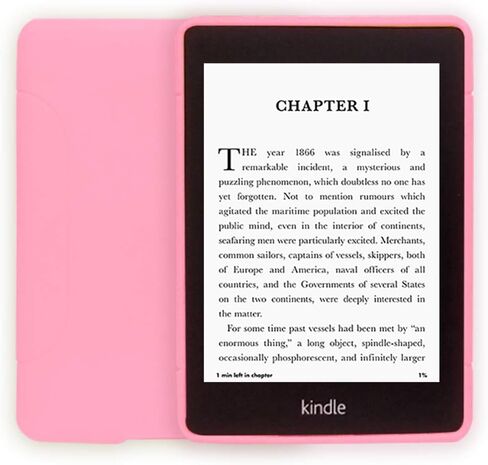 S-TRIPLE Amazon 11th Generation 6.8 Kindle Paperwhite Cover - Slim Fit TPU Gel Protective Case Cover for 2021 All-New Kindle in Kuwait