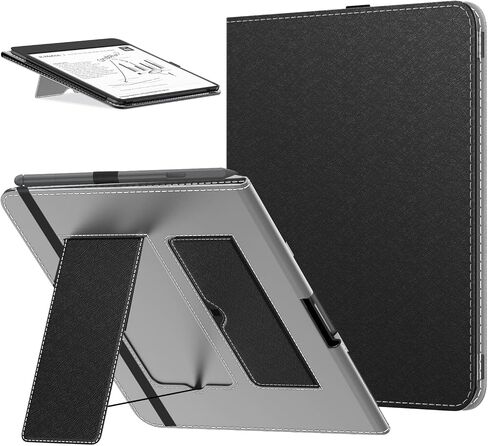 حافظة MoKo لجهاز Amazon Kindle Scribe 2022 الإصدار 10.2 بوصة، الجيل الأول، حافظة نحيفة من جلد البولي يوريثان مع خاصية الاستيقاظ/السكون التلقائي لقارئ Kindle Scribe الإلكتروني 2022، غابة خضراء in Kuwait
