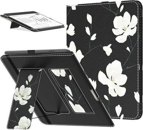 حافظة MoKo لجهاز Amazon Kindle Scribe 2022 الإصدار 10.2 بوصة، الجيل الأول، حافظة نحيفة من جلد البولي يوريثان مع خاصية الاستيقاظ/السكون التلقائي لقارئ Kindle Scribe الإلكتروني 2022، غابة خضراء in Kuwait