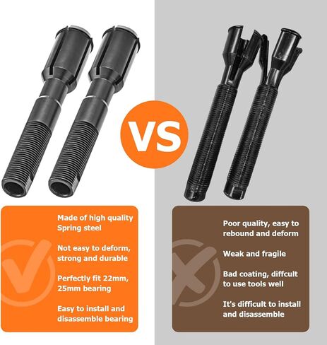 Dasen Inner Cam Bearing Installer and Puller Tools Compatible with 1999-2017 HARLEY DAVIDSON 88/93/96/103/110 ALL TWIN CAM YEARS in Saudi Arabia