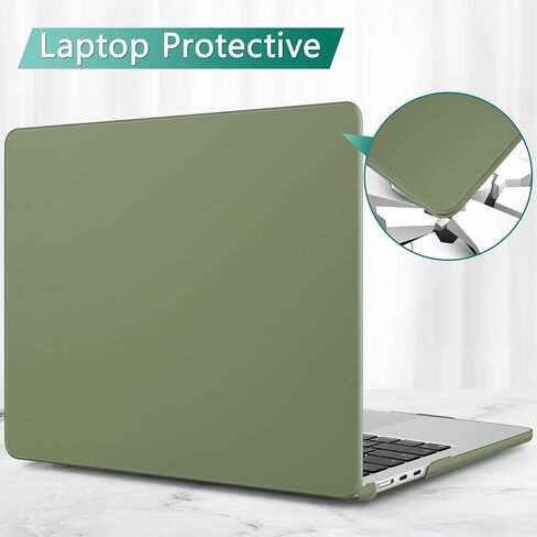 May Chen متوافق مع حافظة M3 MacBook Air 13.6 بوصة 2022 2023 2024 A3113 A2681 M2 Chip، حافظة بلاستيكية صلبة لجهاز MacBook Air 13.6 بوصة مع شاشة Retina سائلة تناسب معرف اللمس، لمعان شفاف in Kuwait