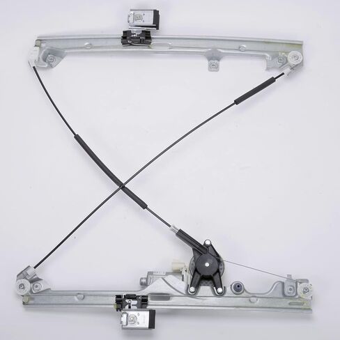 TYC 660197 Compatible with CHEVROLET Silverado Front Passenger Side Replacement Power Window Regulator Assembly with Motor in Saudi Arabia