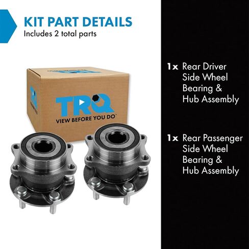 Rear Wheel Hub & Bearing Left Right Pair Set for Impreza Legacy Forester Outback in Saudi Arabia