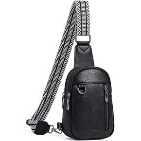 6L Womens Sling Bag Crossbody Bags for Women Vegan Leather Sling Backpack Daypack Fanny Pack Crossbody Purse Travel