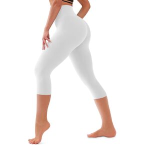 Bluemaple Leggings for Women High Waisted Soft Tummy Control Pants Non See Through Workout Yoga Pants for Running
