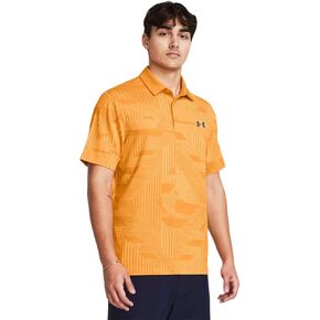 Under Armour Playoff Geo - Mens Golf Polo