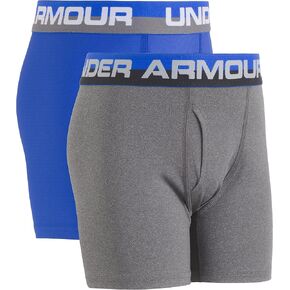 Under Armour Boys' Performance Boxer Briefs, Lightweight & Smooth Stretch Fit
