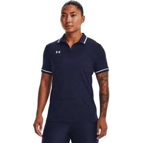 Under Armour Team Tipped Womens Short Sleeve Polo Shirt