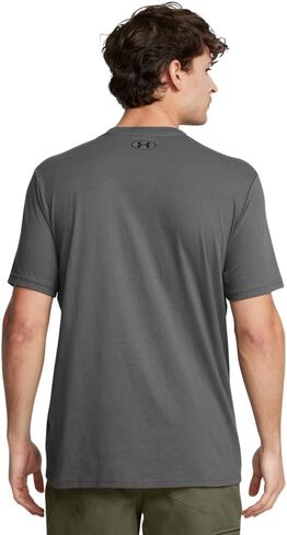 Under Armour Mens Antler Logo Short Sleeve T Shirt | Casual Hunting Apparel | Camo Graphic Tee in Saudi Arabia