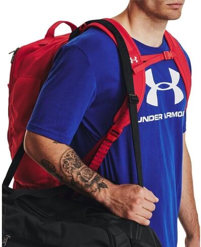 Under Armour 1378413-600-OSFM UA Contain Backpack RED OSFM in Saudi Arabia
