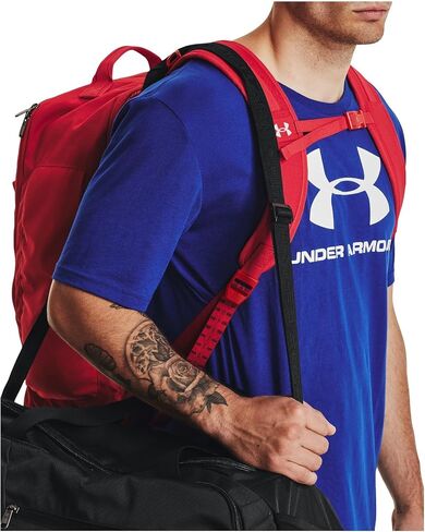 Under Armour 1378413-600-OSFM UA Contain Backpack RED OSFM in Saudi Arabia