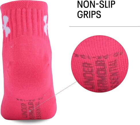 Under Armour Girls' Multi Pack Quarter Sock in Saudi Arabia