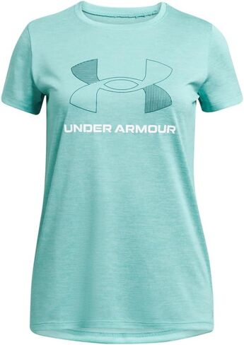 Under Armour Girls' Tech Big Logo Twist Short Sleeve T Shirt in Saudi Arabia