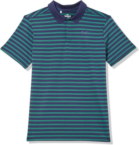 Under Armour Boys' Performance Polo Striped (Big Kid) in Saudi Arabia