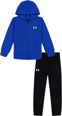 Under Armour boys Long Sleeve Logo Hoodie & Joggers Set in Kuwait