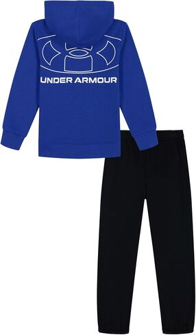 Under Armour boys Long Sleeve Logo Hoodie & Joggers Set in Kuwait