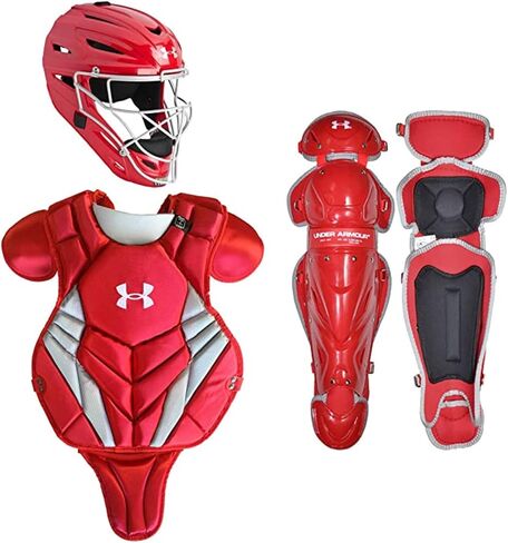 Under Armour Converge Victory Series NOCSAE Certified Youth Catcher's Set - Ages 9-12 in Saudi Arabia