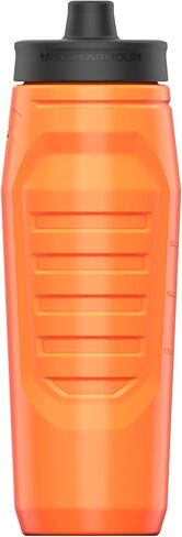 Under Armour Squeeze Water Bottles, 32 oz Water Bottles, Sideline Sports Water Bottle with Quick-Shot Lid, Quick & Easy Hydration, Gym Water Bottles, Squeeze Bottle, 1 32oz Bottle in Saudi Arabia