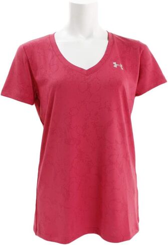 Under Armour Women's Tech Short Sleeve V-Neck Marble Jacquard in Saudi Arabia
