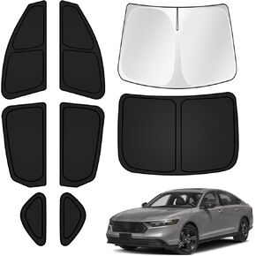 T TGBROS Privacy Sunshade Custom Fit for 2023-2024 Mazda CX-50 Accessories Windshield Rear Side Window Full Set Car Sun Shades Blocks UV Rays Keeps Your Vehicle Cool Foldable 8PCS