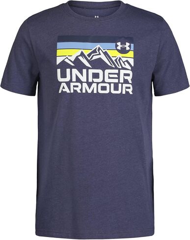 Under Armour Boys' Outdoor Short Sleeve T-Shirt, Crewneck in Saudi Arabia