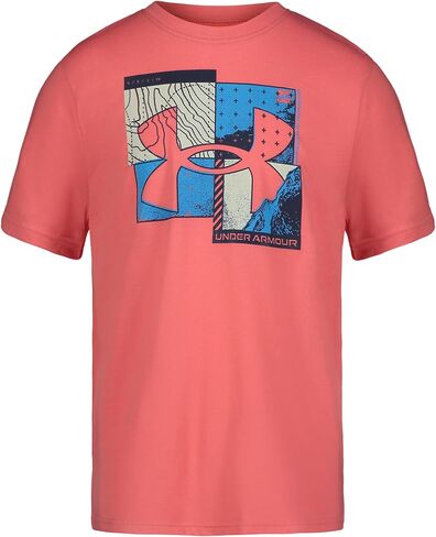 Under Armour Boys' Outdoor Short Sleeve T-Shirt, Crewneck in Saudi Arabia