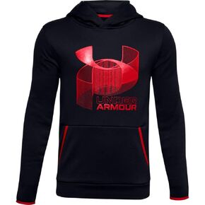 Under Armour Boys Fleece Branded Hoodie in Kuwait