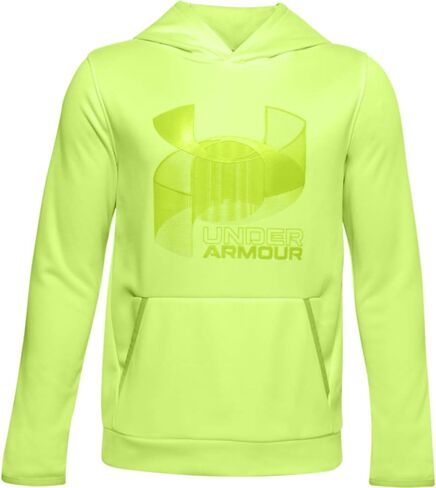 Under Armour Boys Fleece Branded Hoodie in Saudi Arabia