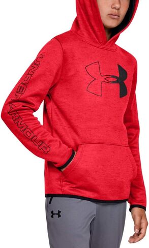 Under Armour Boys Fleece Branded Hoodie in Saudi Arabia