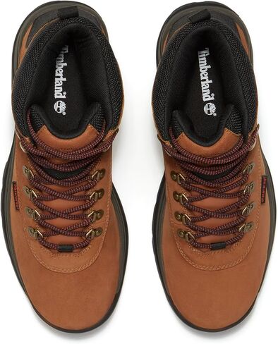 Timberland Men's White Ledge Mid Waterproof Hiking Boot, Rust Nubuck, 9.5 Wide in Kuwait