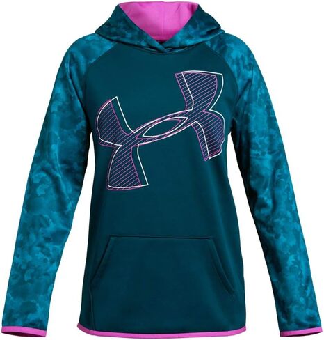 Under Armour Girls Fleece Hoody Printed Logo in Kuwait