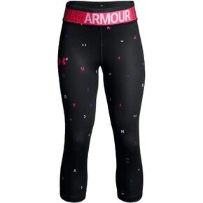 Under Armour Girls' HeatGear Armour Novelty Capris