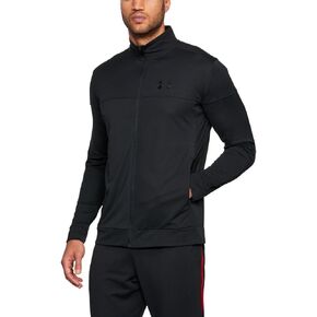 سترة السباق من Under Armour Sportstyle من قماش بيكيه خفيف الوزن ومسامي للرجال، سترة جري مريحة ملائمة ضيقة للرجال