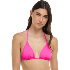 Eidon Women's Standard Kali Triangle Slider Bikini Top Swimsuit, Tropical Paradise
