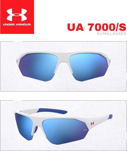 نظارات شمسية من أندر آرمور UA7000 Instinct مقاس 69 مم للرجال والنساء + حزمة مع مجموعة العناية بالنظارات من Designer iWear in Kuwait